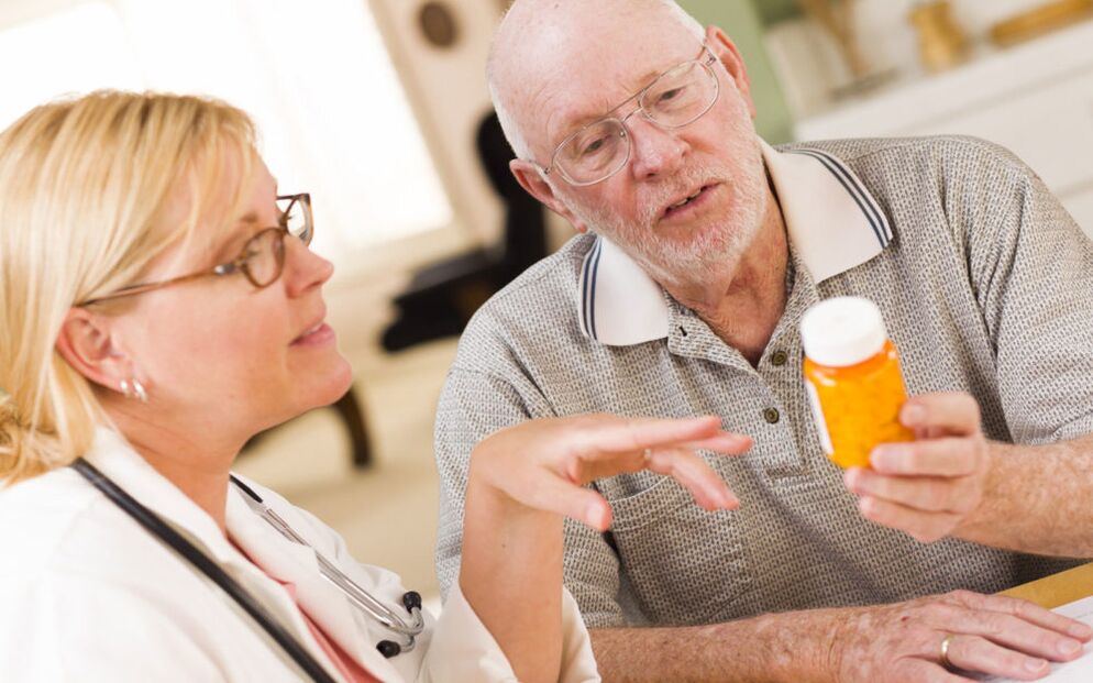 Le médecin prescrit le patient pour augmenter la puissance